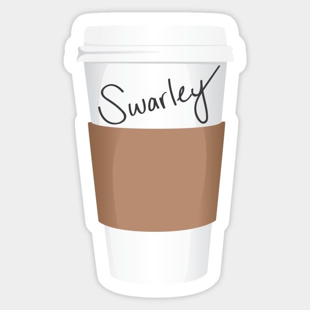 Swarley Sticker by polliadesign